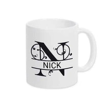 Keramik Tasse mit Namen | Motiv 1 | Nick - Druckerino