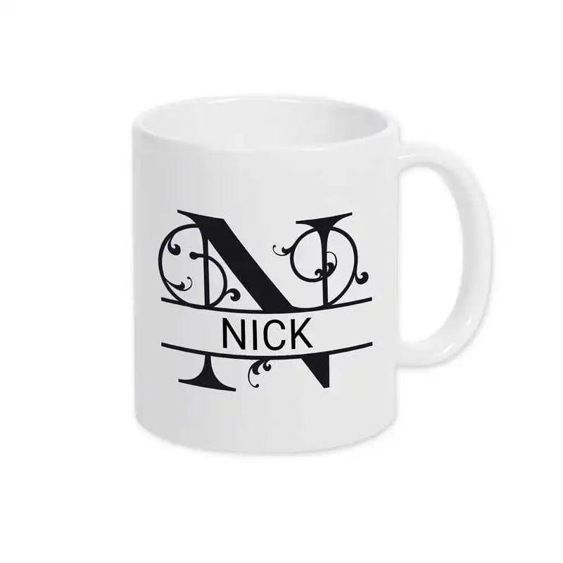Keramik Tasse mit Namen | Motiv 1 | Nick - Druckerino
