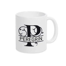 Keramik Tasse mit Namen | Motiv 1 | Peregrin - Druckerino