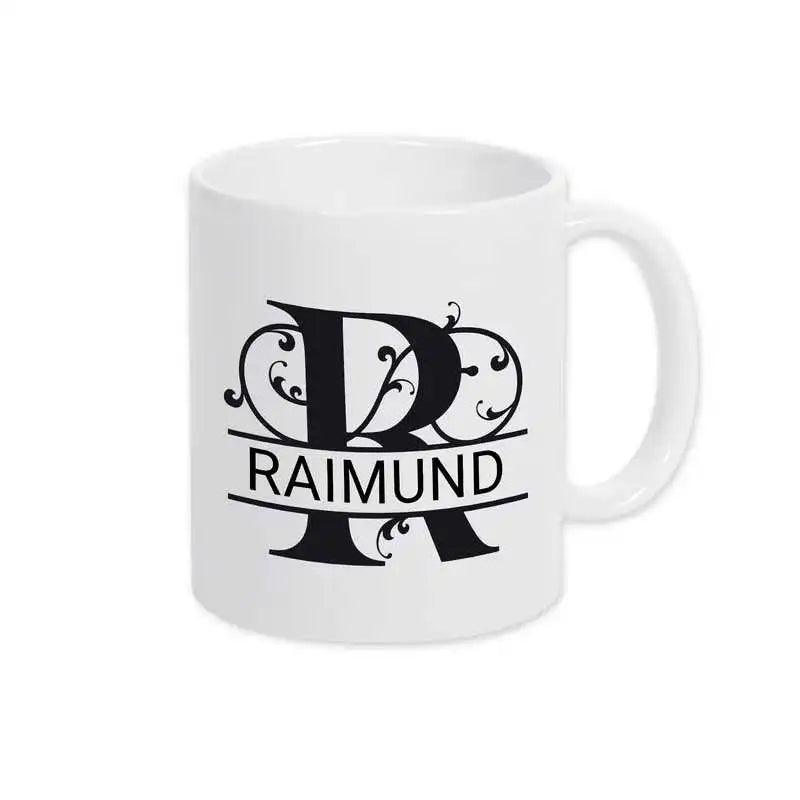 Keramik Tasse mit Namen | Motiv 1 | Raimund - Druckerino