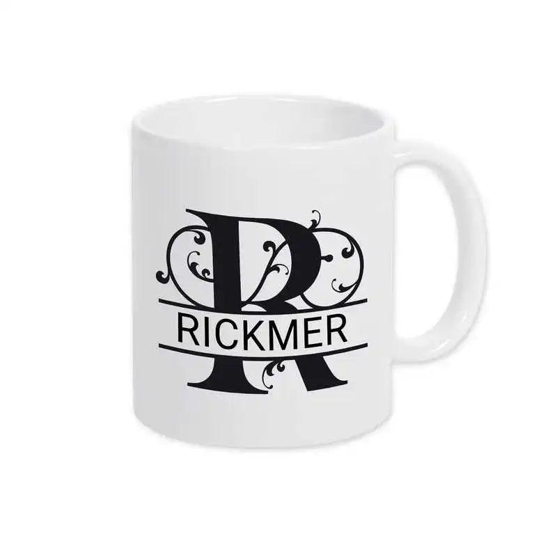 Keramik Tasse mit Namen | Motiv 1 | Rickmer - Druckerino