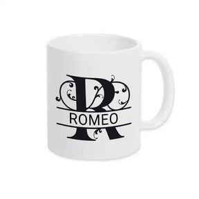 Keramik Tasse mit Namen | Motiv 1 | Romeo - Druckerino