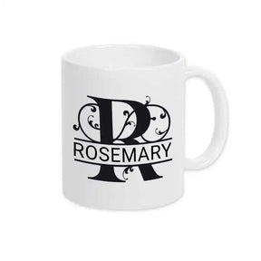 Keramik Tasse mit Namen | Motiv 1 | Rosemary - Druckerino