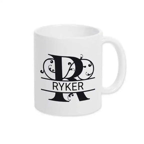 Keramik Tasse mit Namen | Motiv 1 | Ryker - Druckerino