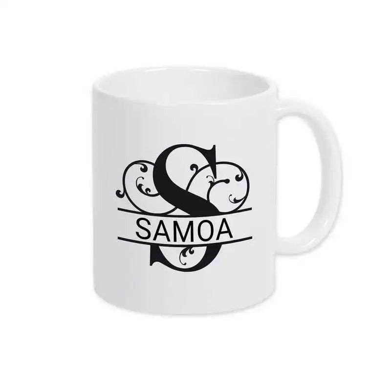 Keramik Tasse mit Namen | Motiv 1 | Samoa - Druckerino