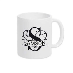 Keramik Tasse mit Namen | Motiv 1 | Samson - Druckerino