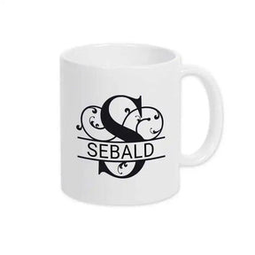 Keramik Tasse mit Namen | Motiv 1 | Sebald - Druckerino