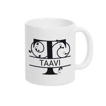 Keramik Tasse mit Namen | Motiv 1 | Taavi - Druckerino