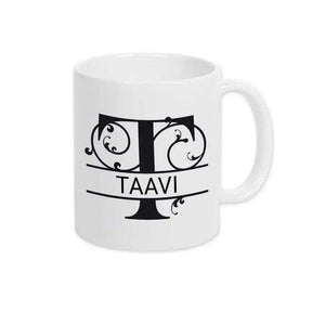 Keramik Tasse mit Namen | Motiv 1 | Taavi - Druckerino