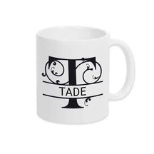 Keramik Tasse mit Namen | Motiv 1 | Tade - Druckerino