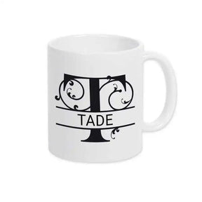 Keramik Tasse mit Namen | Motiv 1 | Tade - Druckerino