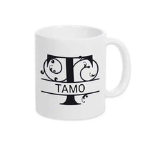 Keramik Tasse mit Namen | Motiv 1 | Tamo - Druckerino