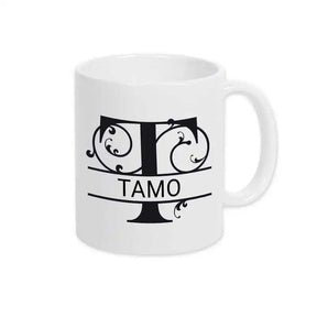 Keramik Tasse mit Namen | Motiv 1 | Tamo - Druckerino