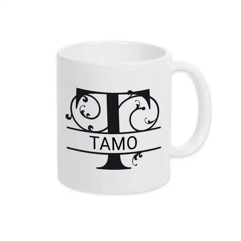 Keramik Tasse mit Namen | Motiv 1 | Tamo - Druckerino
