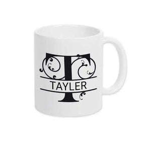 Keramik Tasse mit Namen | Motiv 1 | Tayler - Druckerino