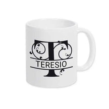 Keramik Tasse mit Namen | Motiv 1 | Teresio - Druckerino