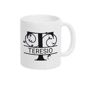 Keramik Tasse mit Namen | Motiv 1 | Teresio - Druckerino