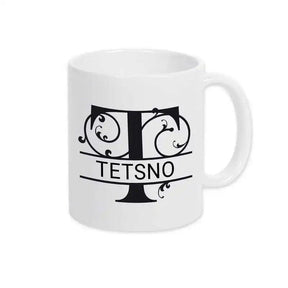 Keramik Tasse mit Namen | Motiv 1 | Tetsno - Druckerino