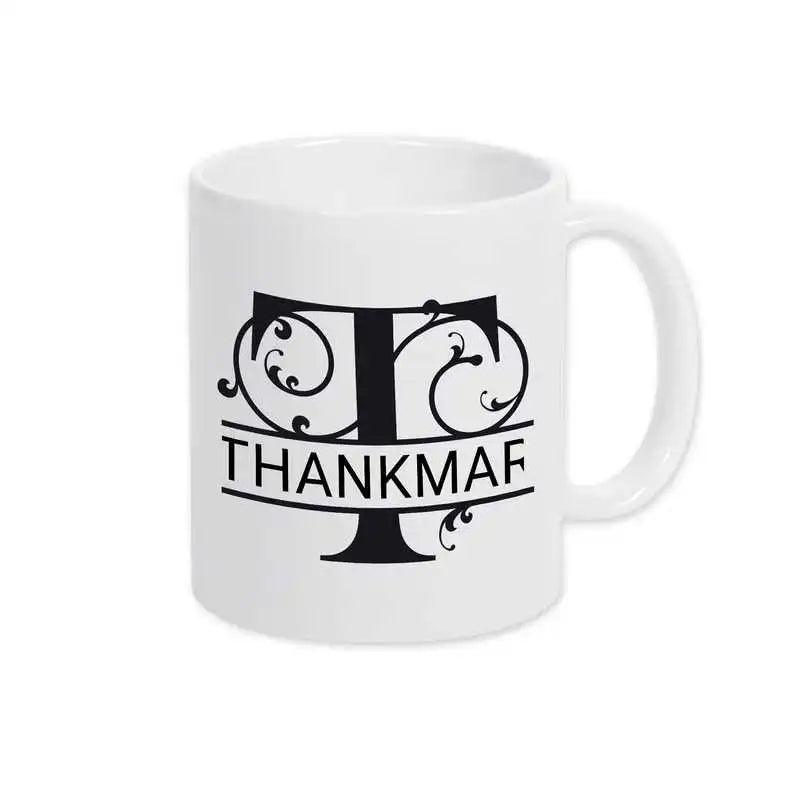 Keramik Tasse mit Namen | Motiv 1 | Thankmar - Druckerino