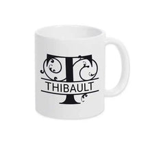 Keramik Tasse mit Namen | Motiv 1 | Thibault - Druckerino