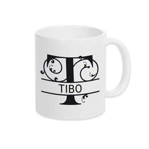 Keramik Tasse mit Namen | Motiv 1 | Tibo - Druckerino