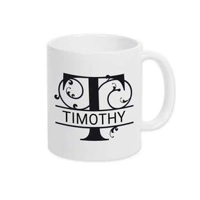 Keramik Tasse mit Namen | Motiv 1 | Timothy - Druckerino