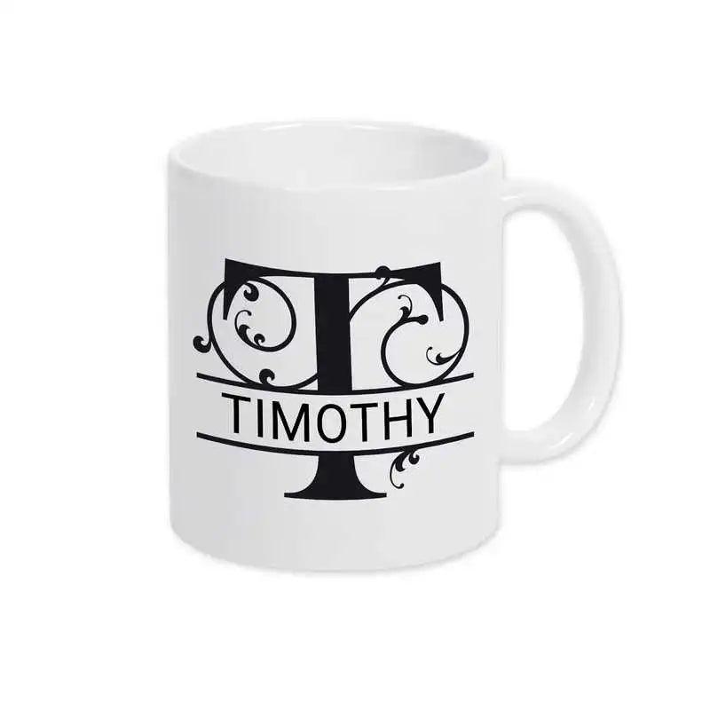 Keramik Tasse mit Namen | Motiv 1 | Timothy - Druckerino