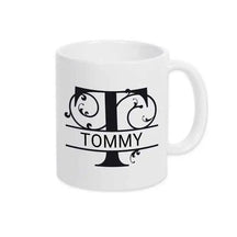 Keramik Tasse mit Namen | Motiv 1 | Tommy - Druckerino