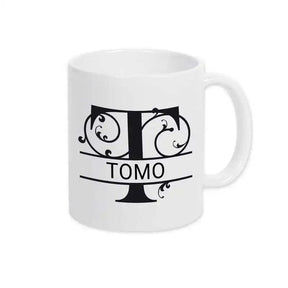 Keramik Tasse mit Namen | Motiv 1 | Tomo - Druckerino