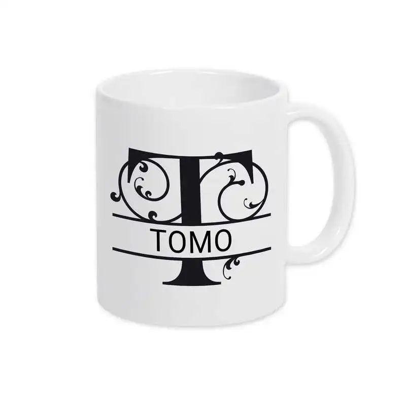 Keramik Tasse mit Namen | Motiv 1 | Tomo - Druckerino
