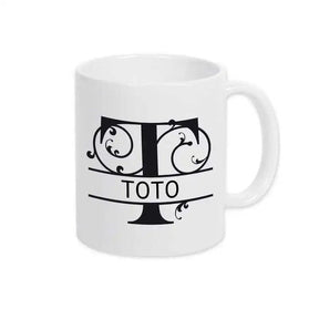 Keramik Tasse mit Namen | Motiv 1 | Toto - Druckerino