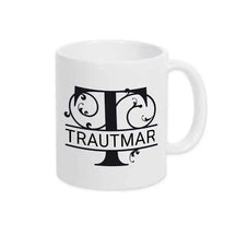 Keramik Tasse mit Namen | Motiv 1 | Trautmar - Druckerino