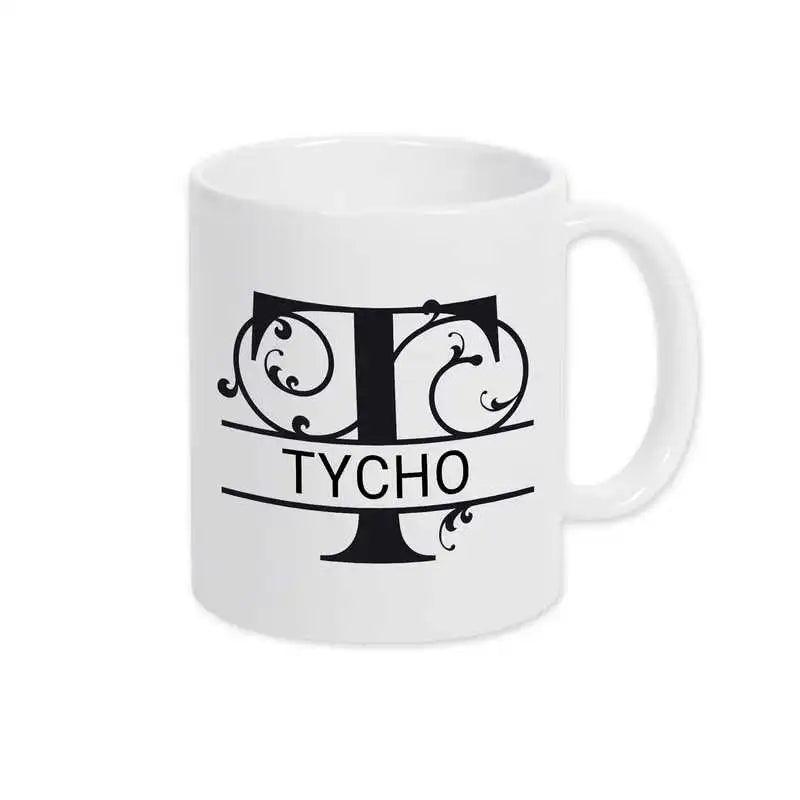 Keramik Tasse mit Namen | Motiv 1 | Tycho - Druckerino