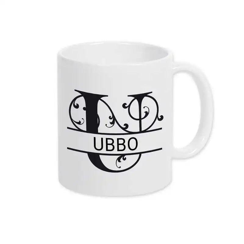 Keramik Tasse mit Namen | Motiv 1 | Ubbo - Druckerino