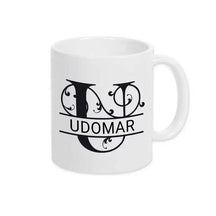 Keramik Tasse mit Namen | Motiv 1 | Udomar - Druckerino