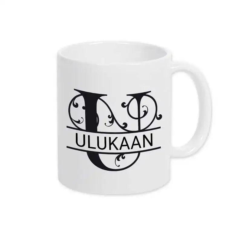 Keramik Tasse mit Namen | Motiv 1 | Ulukaan - Druckerino