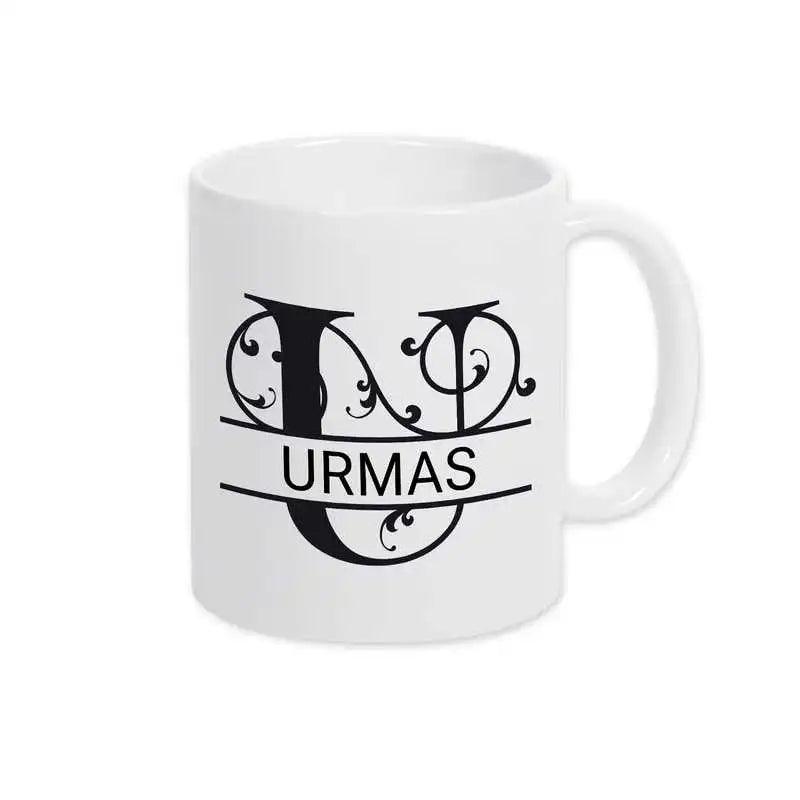 Keramik Tasse mit Namen | Motiv 1 | Urmas - Druckerino