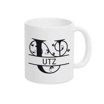 Keramik Tasse mit Namen | Motiv 1 | Utz - Druckerino
