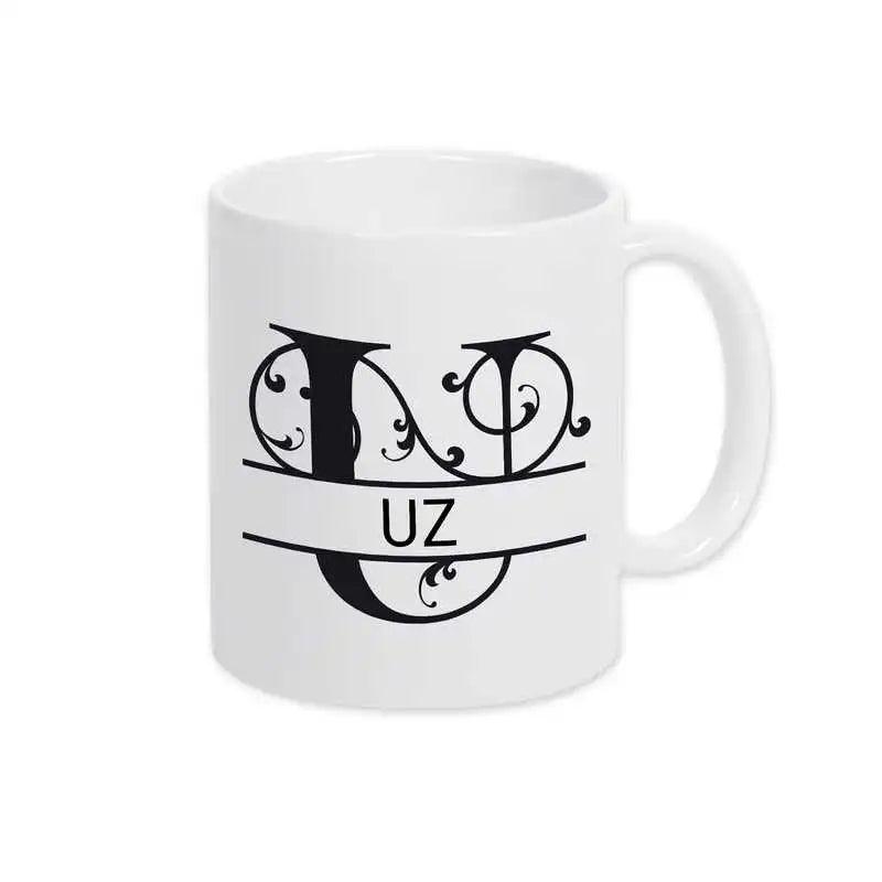Keramik Tasse mit Namen | Motiv 1 | Uz - Druckerino