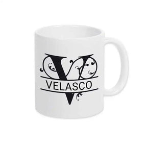 Keramik Tasse mit Namen | Motiv 1 | Velasco - Druckerino