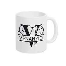 Keramik Tasse mit Namen | Motiv 1 | Venanzio - Druckerino
