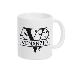 Keramik Tasse mit Namen | Motiv 1 | Venanzio - Druckerino