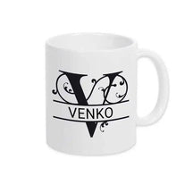 Keramik Tasse mit Namen | Motiv 1 | Venko - Druckerino