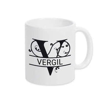 Keramik Tasse mit Namen | Motiv 1 | Vergil - Druckerino