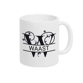Keramik Tasse mit Namen | Motiv 1 | Waast - Druckerino