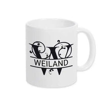 Keramik Tasse mit Namen | Motiv 1 | Weiland - Druckerino
