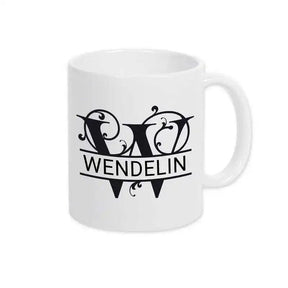 Keramik Tasse mit Namen | Motiv 1 | Wendelin - Druckerino