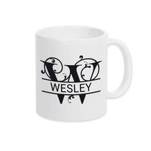 Keramik Tasse mit Namen | Motiv 1 | Wesley - Druckerino