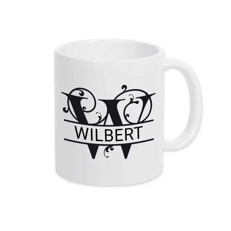 Keramik Tasse mit Namen | Motiv 1 | Wilbert - Druckerino