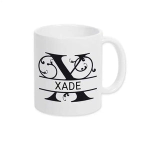 Keramik Tasse mit Namen | Motiv 1 | Xade - Druckerino